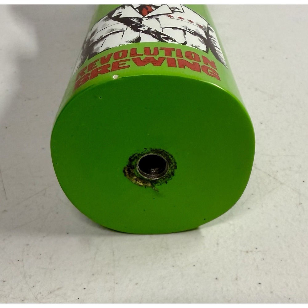 Revolution Brewing Anti-Hero IPA Green Fist 11" Tap Handle - Picture 2 of 5